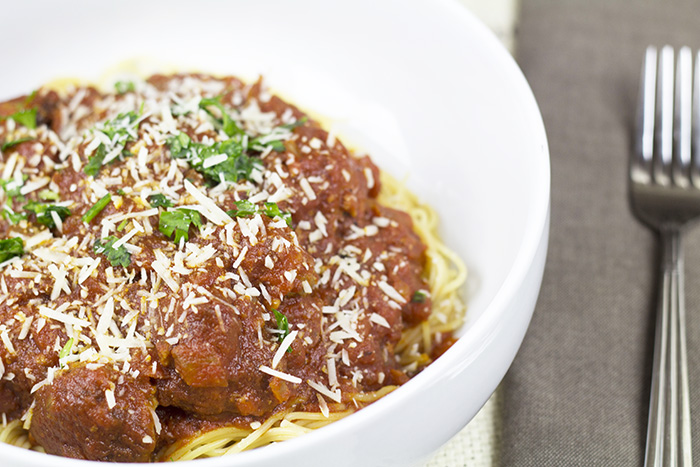 Easy Spaghetti and Meatballs 3