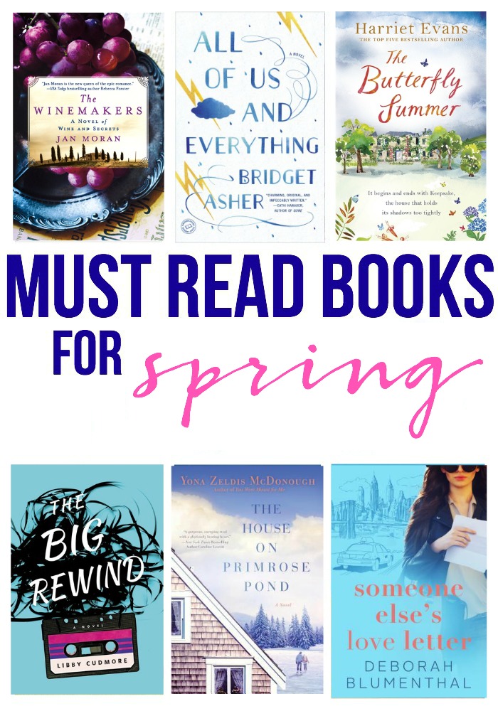 Must Read Books for Spring