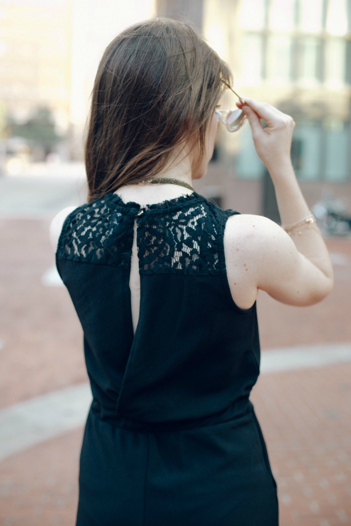 The Most Chic Black Romper Ever!! And it's from Target!