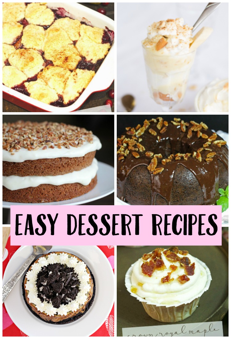 Are you a girl on the go? Check out these easy dessert recipes that are for sure to be a hit!