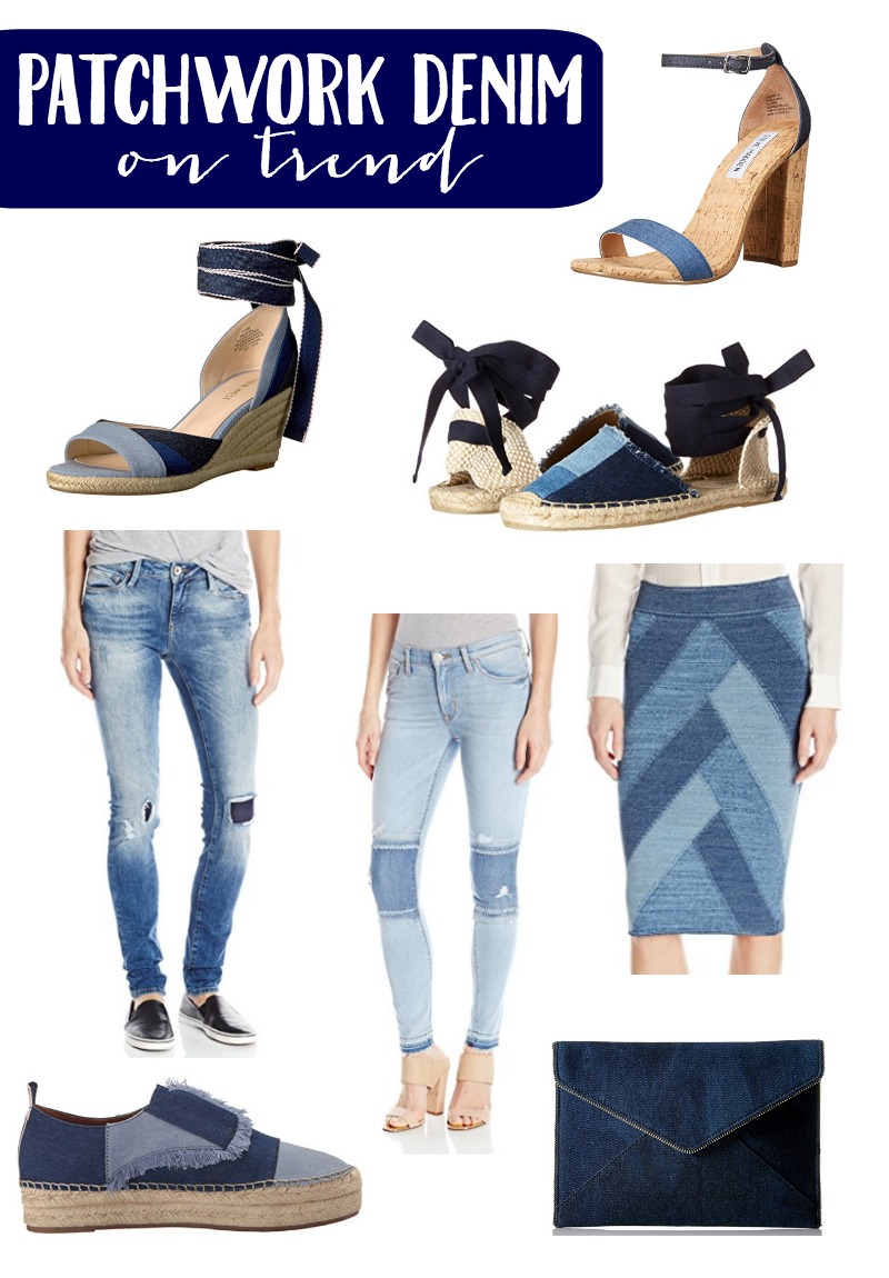 I can remember my mom owning a pair of patchwork denim jeans. And now the trend is back full circle! Check out some of my favorites!