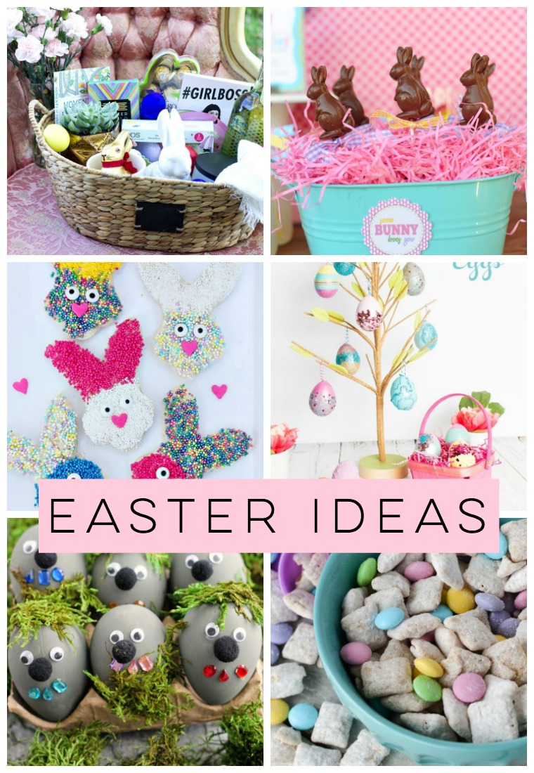 Needing some Easter Ideas? I've got Easter crafts, Easter treats, Easter decor, Easter baskets & more!