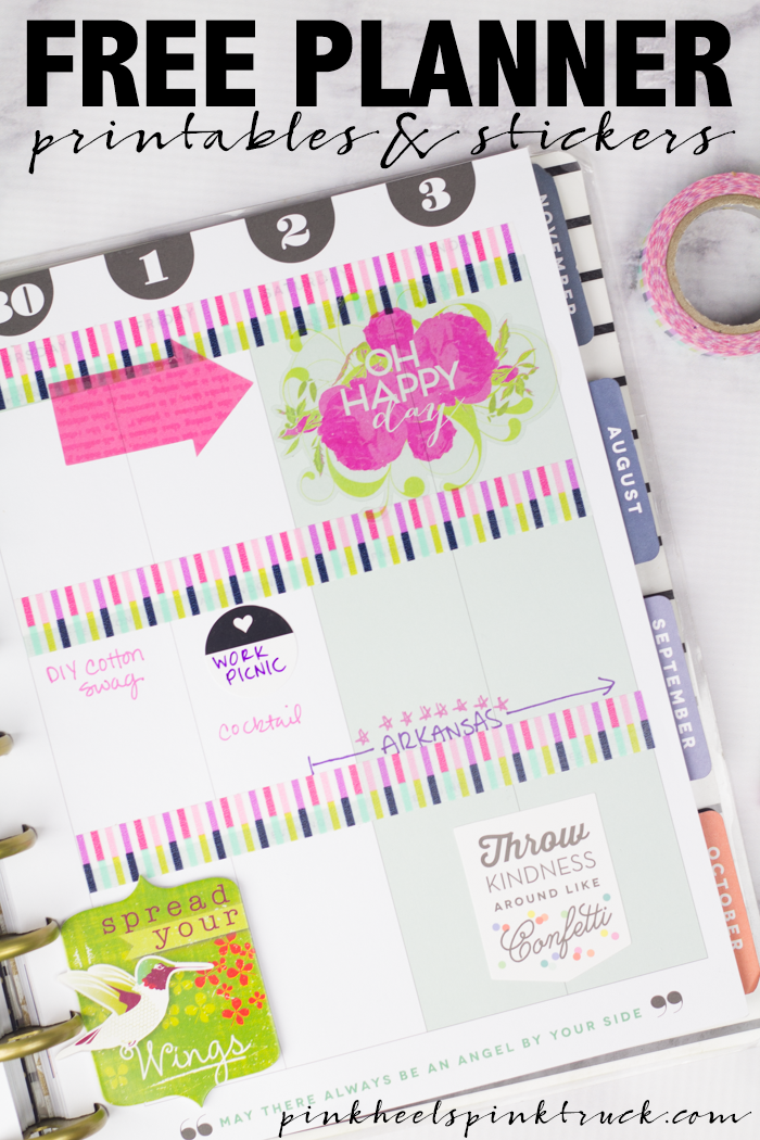 Free Planner Printables and Stickers